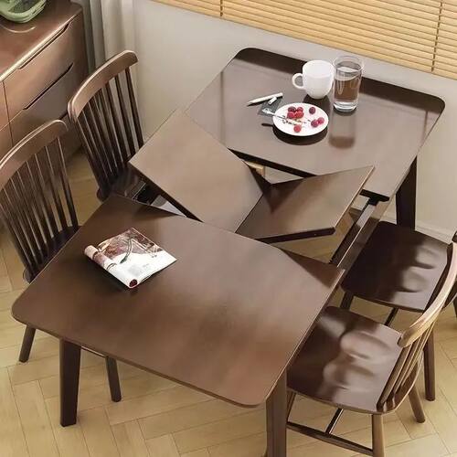 北欧实木餐桌椅组合家用