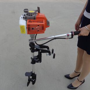揭阳市船挂机小型汽油四冲程挂桨船尾机供应