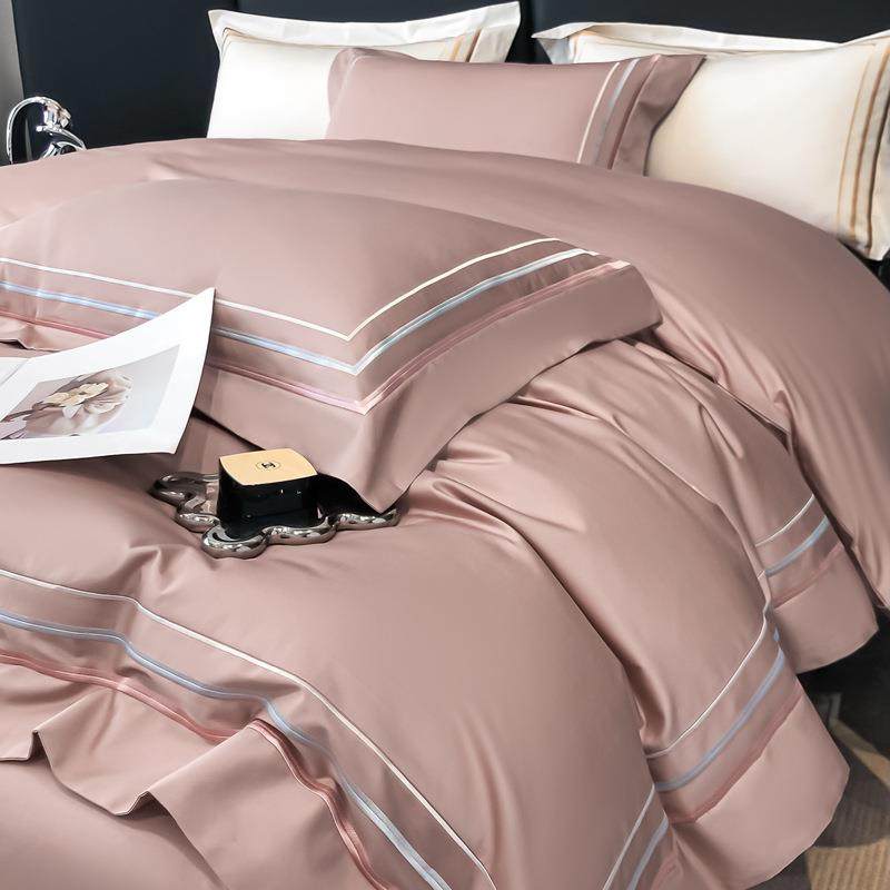 轻奢100支长绒棉刺绣床上四件套纯棉全棉高级感被套床单床笠床品4,自行车/骑行装备/零配件,更多零件/配件,淘宝优惠券,粉丝福利购,淘宝优惠卷