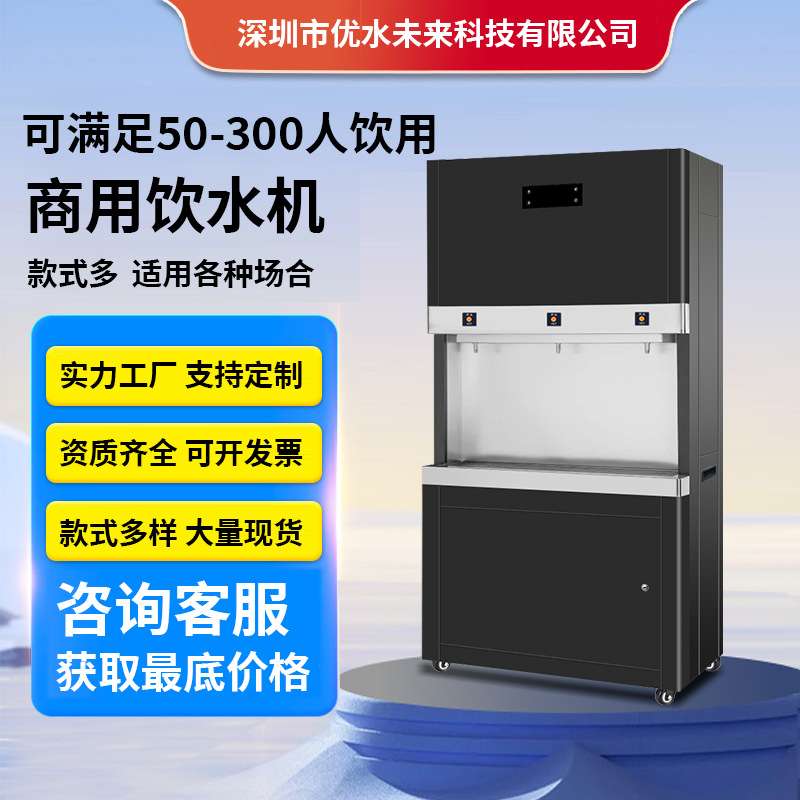 商用开水器步进式烧水器不锈钢饮水机温开过滤净饮一体校园直饮机