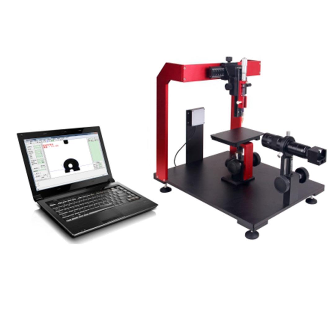 国产精密水滴角测量仪表面洁净度检测仪高分子材料接触角数显