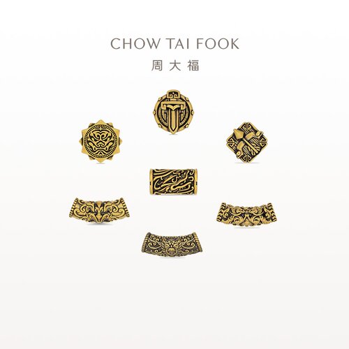 周大福北纬三十度神兽转运珠