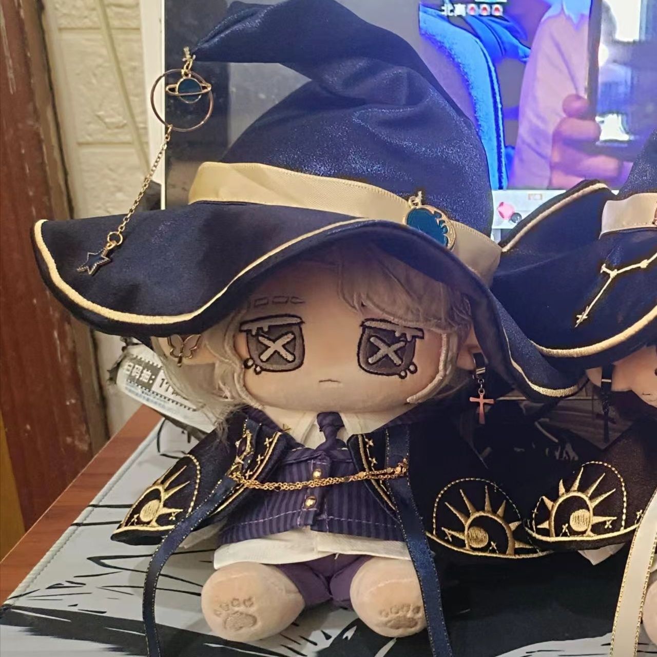 第五人格作曲家属性20cm棉花娃娃衣服作曲酱动漫游戏周边可爱玩偶