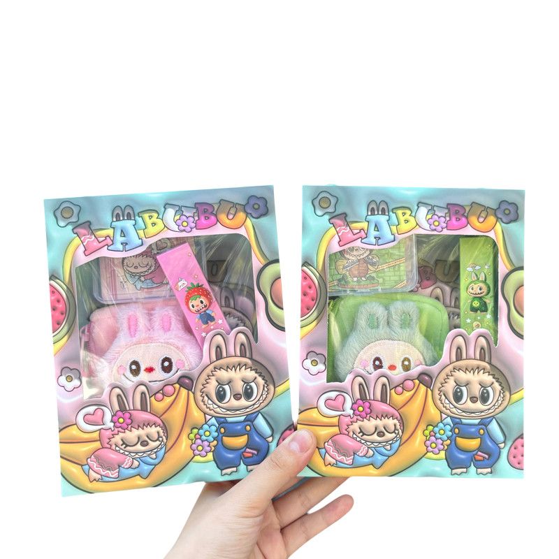 拉布布儿童生日伴手礼盒labubu毛绒玩具套装幼儿园小学生全班礼物
