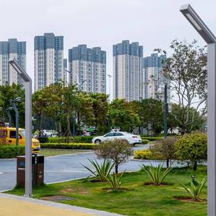 铝型材景观灯3米太阳能庭院灯户外路灯新农村园林太阳能防水灯