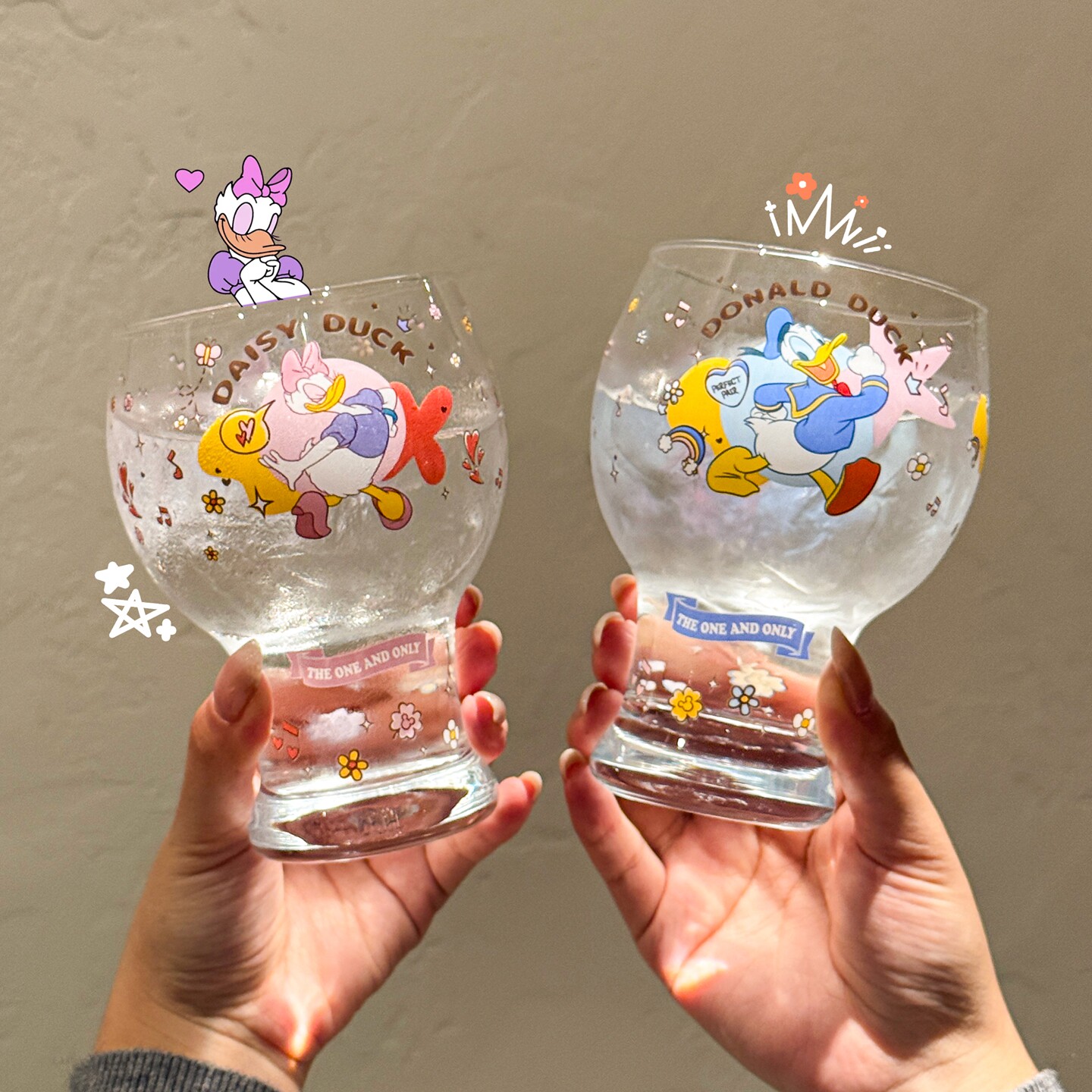希夏莉迪士尼高颜值玻璃杯家用啤酒杯2026新款酒杯果汁杯冷饮杯子