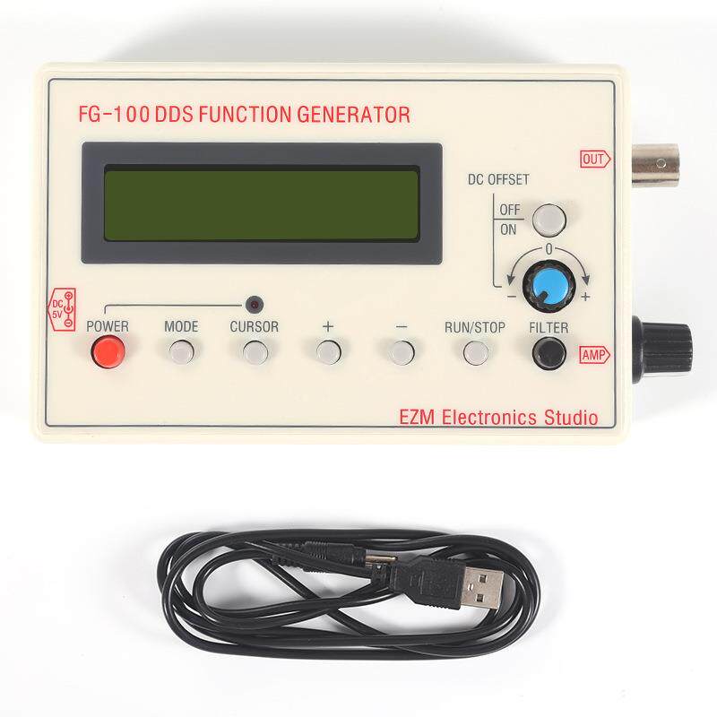 便携DDS函数信号发生器Function Signal Generator 1HZ-500KHZ