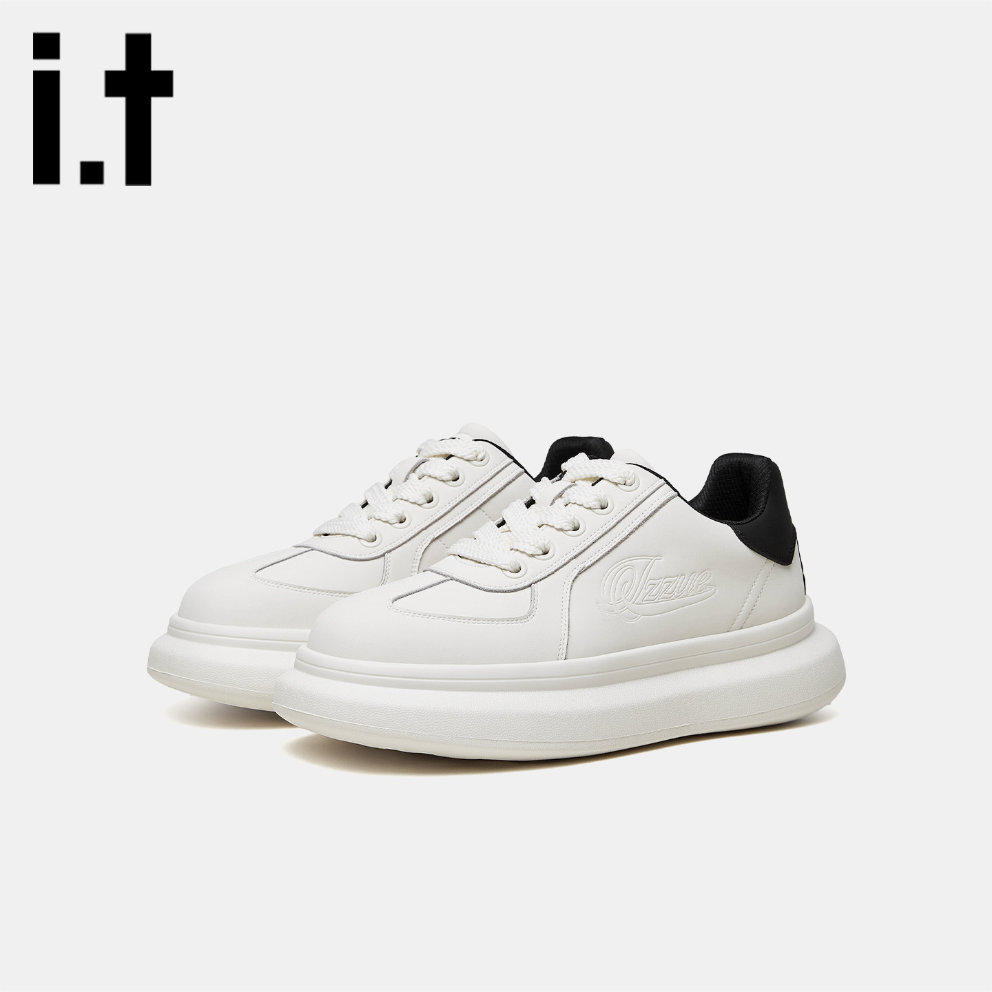 it izzue新款男平底低帮复古运动鞋百搭透气跑步鞋潮白色小白鞋v,流行男鞋,时尚休闲鞋,淘宝优惠券,粉丝福利购,淘宝优惠卷