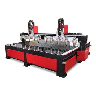 广州锐雕源头厂家板材雕花多头浮雕机二拖十可定制浮雕机雕刻机