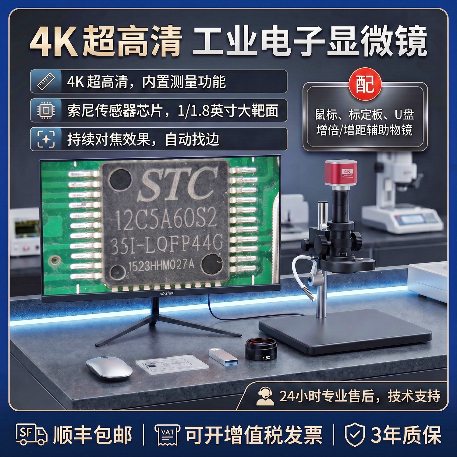 KanSeyon4K高清放大镜带显示屏图片