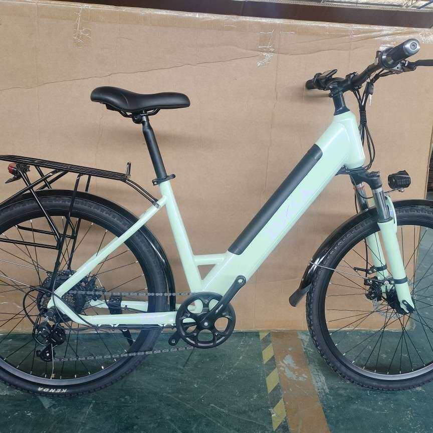 ebike女款内置锂电动自行车女士助力自行车淑女城市旅行单车
