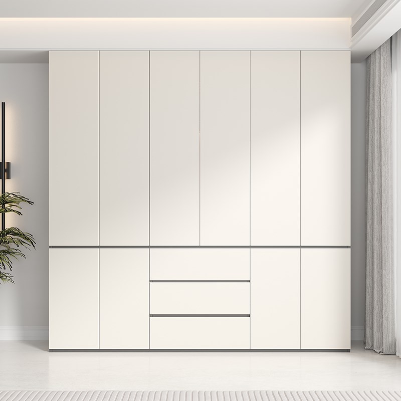 ENF级18mmk厚欧松板分段式大衣柜家用卧室小户型定制衣橱收纳柜子