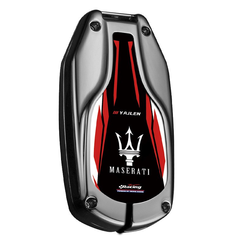 适用于玛莎拉蒂钥匙套莱万特车总裁gt女壳吉博力leva.nte扣男