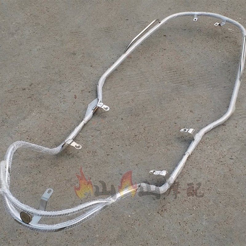 踏板摩托车护杠 雨钻羽钻英钻助力车电动车不锈钢保险杠全车护架