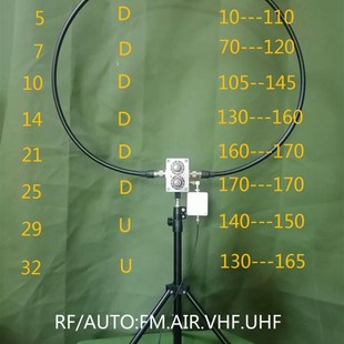MRA-135短波电台小环天线2B0W适用各种短波电台或收音机收信机