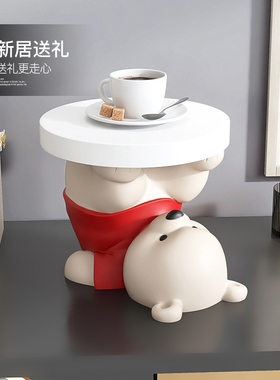 熊客厅大型e落地摆件客厅家居婚房布置装饰订婚结婚礼物送新人闺