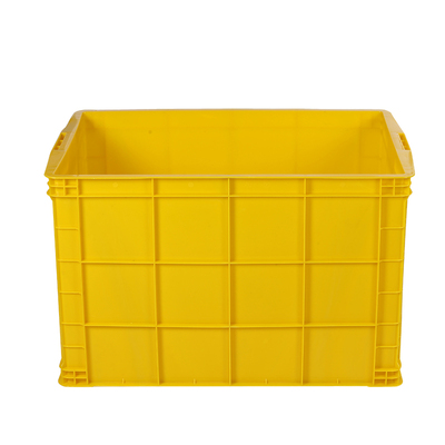 塑料周转箱长方形加厚特大带轮子储物箱收纳箱熟胶货箱工业周转筐