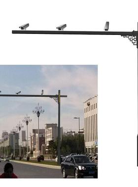 供应交通信号灯杆八边行框架式交通信热镀锌号灯杆标志杆立柱