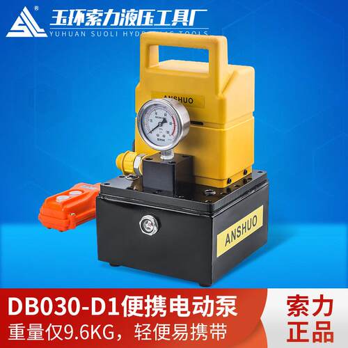 索力便携式DB030-D1小型油压泵电动液压泵高压电动泵仿进口泵