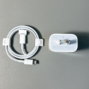 苹果数据线原装拆机20W快充头iphone67plus8xsmax11 121314PD充电线15 1617pro适用于双C编织线ipad快充二手