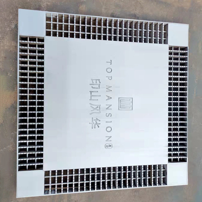 直发不锈钢井盖h隐形装饰窨井盖格栅篦子线排水沟地沟盖板定制