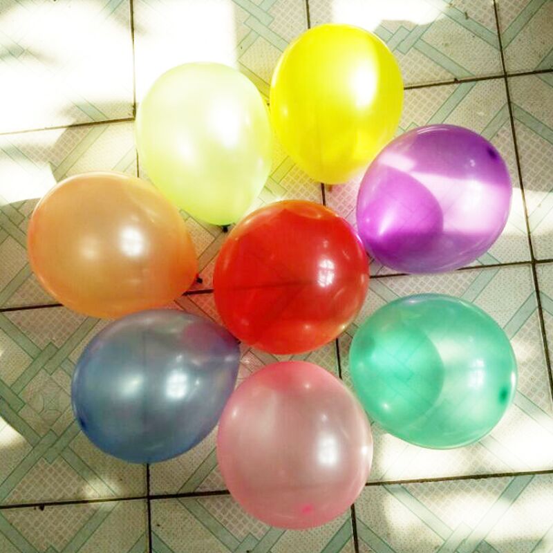 幼儿园广告气球印字定做珠光亚光汽球E印刷印花订制logo婚庆公司