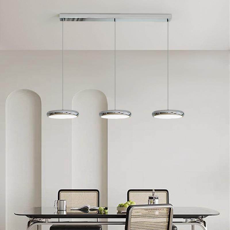 餐厅吊灯现代简约轻奢餐桌灯具全光谱护眼极简飞碟三头吧台饭厅灯,特色手工艺,其他特色工艺品,淘宝优惠券,粉丝福利购,淘宝优惠卷