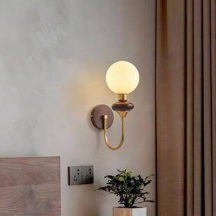 壁灯中古法式床头灯复古卧室简约客厅书房过道楼梯工程民宿灯具厂