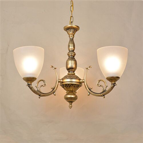 欧式铁艺复古玻璃黄古铜色返古做旧吊灯客厅餐厅卧室Y店铺灯饰灯