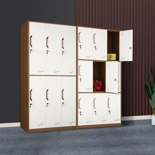 北京拆装更衣柜钢制员工带锁储物柜寄存柜健身房浴室换衣柜铁皮柜