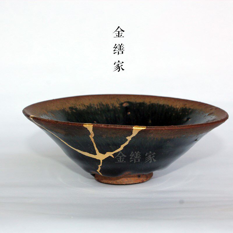 金缮修复紫砂壶陶瓷瓷器玉镯木器修补 文玩古董镯子修复 大漆修复