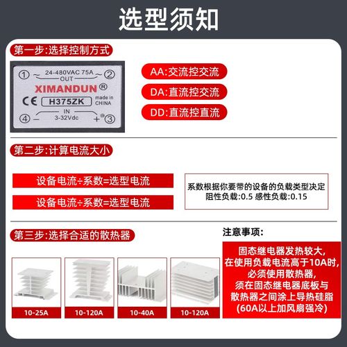 SSR25DdA希曼顿H375ZK单相固态继电器S340ZK直流控交流H3100ZK220