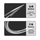 加强内德铅头钩黑坑野钓不倒翁防挂底鳜鲈鱼路亚假饵浮水虾软虫钩