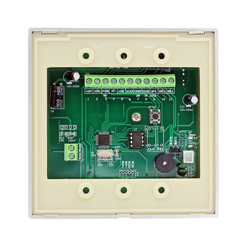 JA-968C刷卡门禁一体机 楼宇办公密码门锁玻璃门电子Y锁感应卡系