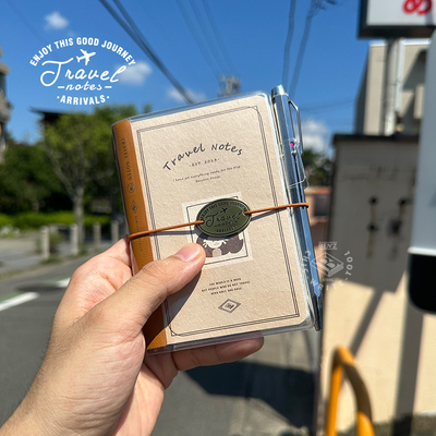 本子事多 小羊皮组装透明TN护照本夹 DIY可携式旅行计划游记手账