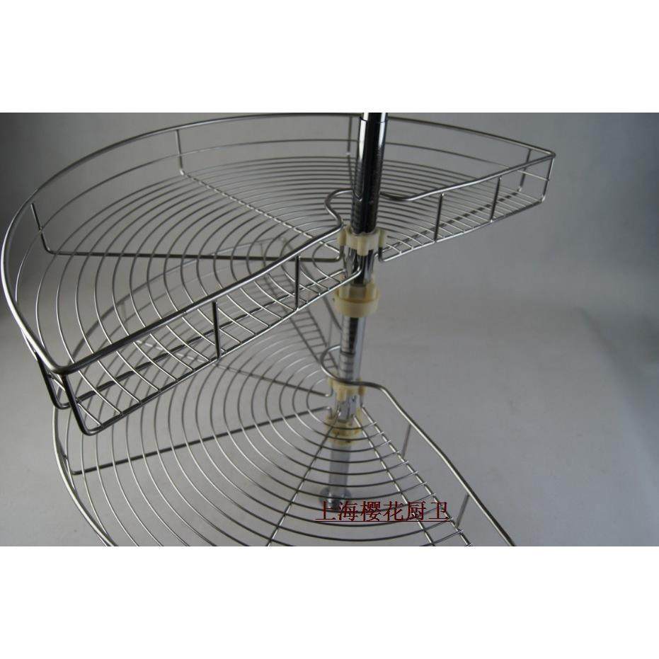 橱柜转角转盘收纳架两层拉篮橱柜旋转角飞碟置物篮调味篮置物架,特色手工艺,其他特色工艺品,淘宝优惠券,粉丝福利购,淘宝优惠卷