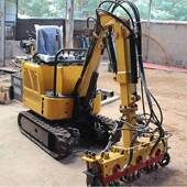 聚仁隧道凿毛机小型凿毛机隧道矮边墙凿毛机机器设备