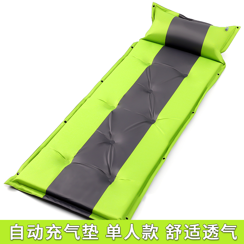 自动充气防潮垫帐篷垫子单人加宽约1米宽办公室宿舍午休床垫便携