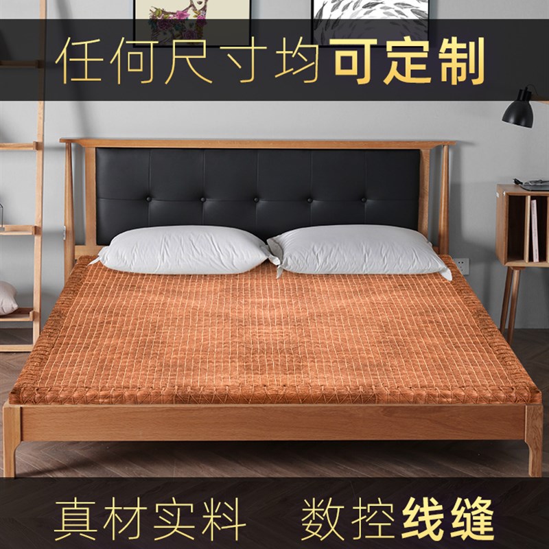 天然全山棕床垫手工薄款椰棕垫无胶折叠硬棕榈经济型粽垫子定制