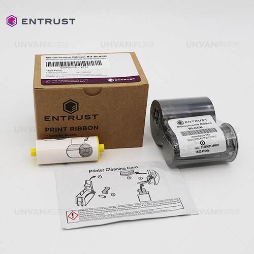 ENTRUSTDatacardEM1EM2DS1DS2DS3证卡打印机525900-001黑色带