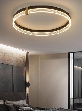 卧室灯现代简约大气家用轻奢灯饰创意客厅书房北欧灯具led吸顶灯