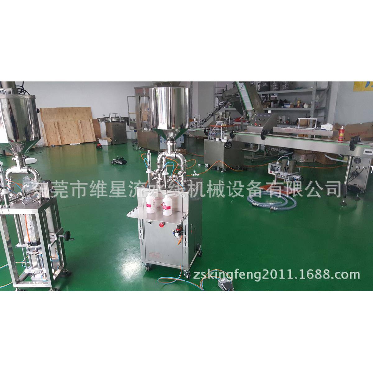 膏体灌装机半自动立式化妆品双头灌装机蜂蜜面膜霜露水灌装机