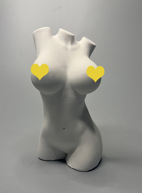 极简女性躯干雕塑石膏桌面艺术装饰小摆件小众高级生日礼物扩香石