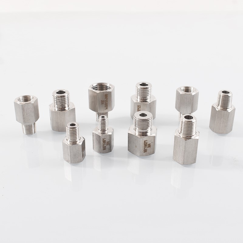 压力表304不锈钢内外丝转换接头M5M6M8M10*1M12M14M20变1/2分螺纹