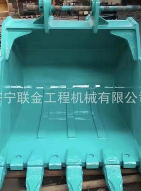 神钢挖掘机SK140 210 200挖斗 0.8方 1方土方斗 岩石斗