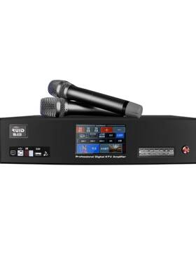 锐迪MK-650大功率多功能三合一功放一体机专业数字前级效果器无线