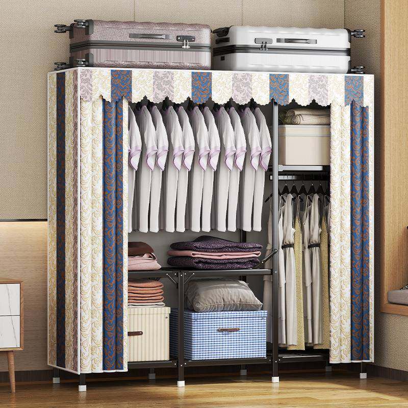 免安装折叠衣柜家用卧室出租房用简易布衣柜组装收纳柜衣橱经济型,清洗/食品/商业设备,风口/风叶/风机配件,淘宝优惠券,粉丝福利购,淘宝优惠卷