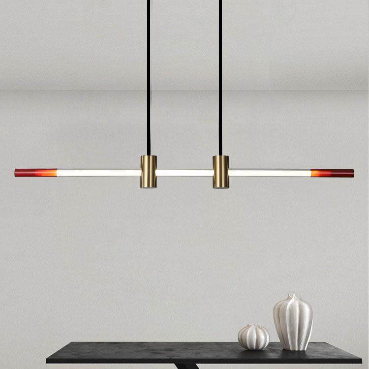 2022新款极简网红客厅亚克力吊灯LED灯管简约卧室书房餐厅吧台灯,特色手工艺,其他特色工艺品,淘宝优惠券,粉丝福利购,淘宝优惠卷