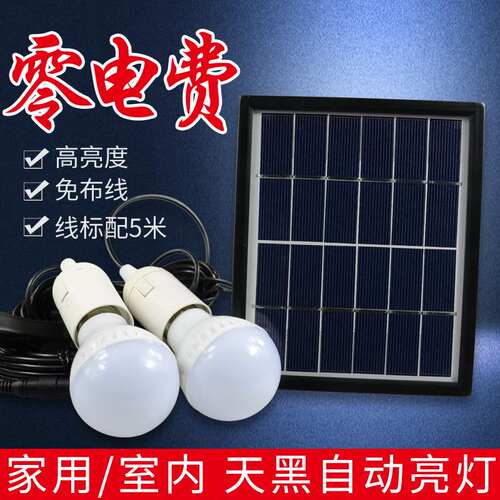 灯村太灯能阳一拖二家用室内大红农笼灯庭院门口春节日户外路灯泡