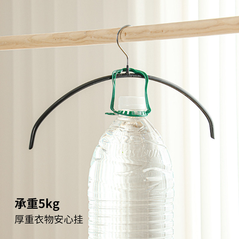 霜山无痕晾衣架阳台挂衣收纳架高锰钢防滑不起包衣撑衣架子5个装,收纳整理,金属衣架,淘宝优惠券,粉丝福利购,淘宝优惠卷